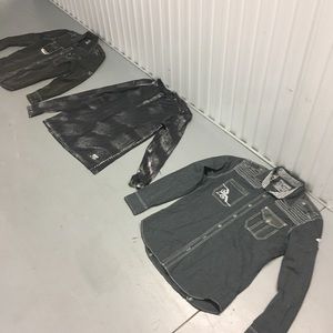 Affliction long sleeve shirts size large